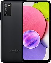 Photo 1 of SAMSUNG Galaxy A03s Cell Phone, Factory Unlocked Android Smartphone, 32GB, 3 Camera Lenses, Infinity Display Screen, Long Battery Life, Expandable Storage, US Version, Black Black A03 Phone Only