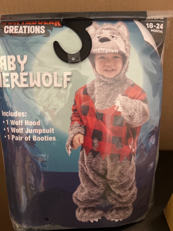 Photo 1 of Baby Werewolf Costume Infant Size 12 18 Month 12-18mo Warm Soft Fuzzy