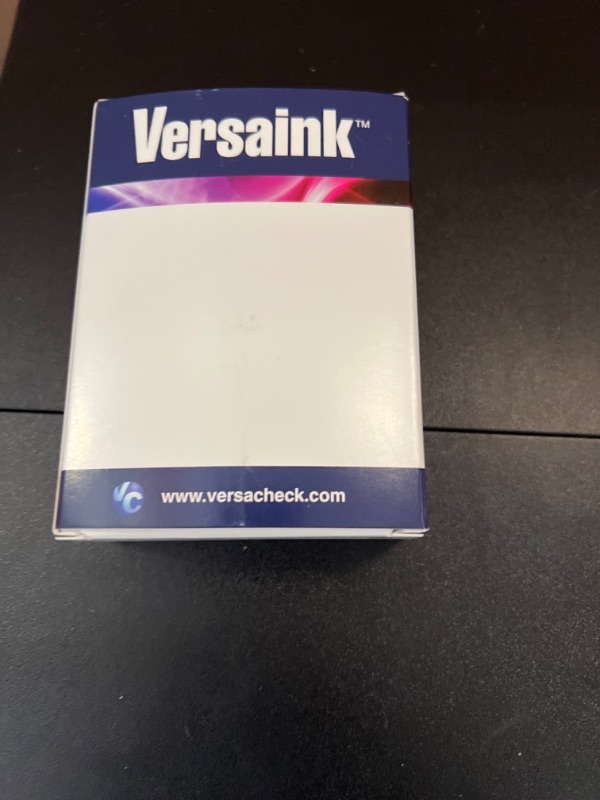 Photo 1 of VersaInk-nano HP 65 MS MICR Black Ink Cartridge for Check Printing & VersaInk-Nano 65 CS Tri-Color Ink Cartridge Pack, Cyan, Yellow, Magenta, Black