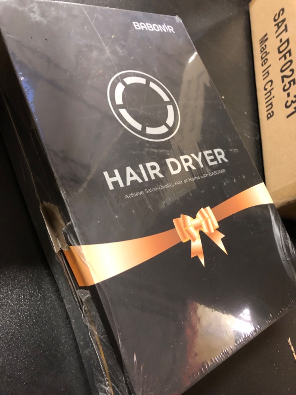 Photo 1 of 120000 RPM High Speed Hair Dryer, 600 Million Negative Ions, Blow Dryer Brushless Motor 2 Speeds 4 Temps, Lightweight Low Noise with Magnetic Nozzle for Salon Home Travel
 
