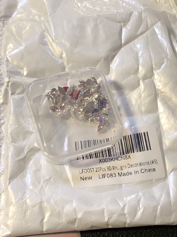Photo 1 of 3d butterfly nail art charms 