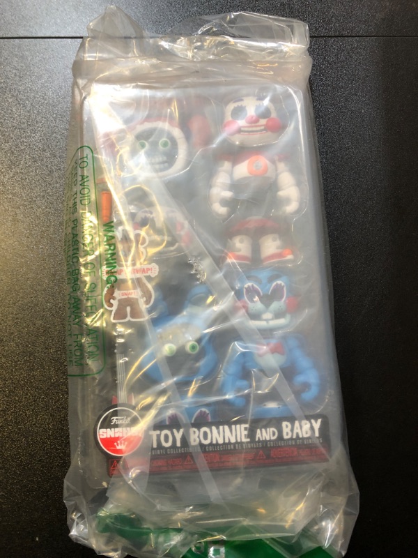 Photo 2 of Funko Snaps!: Five Nights at Freddy's - Bonnie and Baby, 2 Pack
  