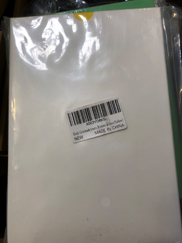 Photo 2 of Daily Gratitude Journal - Mindful Reflection, Productivity, Happiness, Gratitude, Affirmations, Positivity and Self-Care - Start Any Time Undated Daily Guide Planner with Prompts (Yellow)