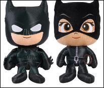 Photo 1 of Just Play The Batman™ and Selina Kyle 11-Inch Small Plush Toys 2-Pack, The Batman™ Movie, Kids Toys for Ages 3 Up, Amazon Exclusive 