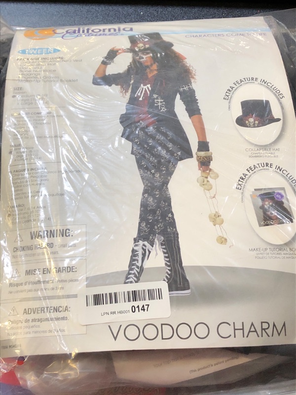 Photo 2 of Voodoo Charm Girl Child Costume medium 