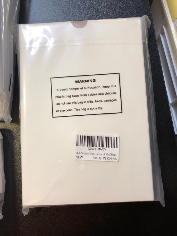 Photo 2 of Daily Gratitude Journal - Mindful Reflection, Productivity, Happiness, Gratitude, Affirmations, Positivity and Self-Care - Start Any Time Undated Daily Guide Planner with Prompts (brown)