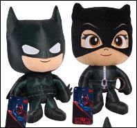 Photo 1 of Just Play The Batman™ and Selina Kyle 11-Inch Small Plush Toys 2-Pack, The Batman™ Movie, Kids Toys for Ages 3 Up, Amazon Exclusive