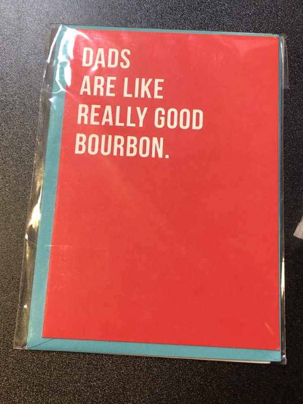 Photo 2 of Hallmark Shoebox Pack of 2 Funny Fathers Day Cards (Bloody Mary, Bourbon) Bloody Mary and Bourbon for Dad, 2 Cards