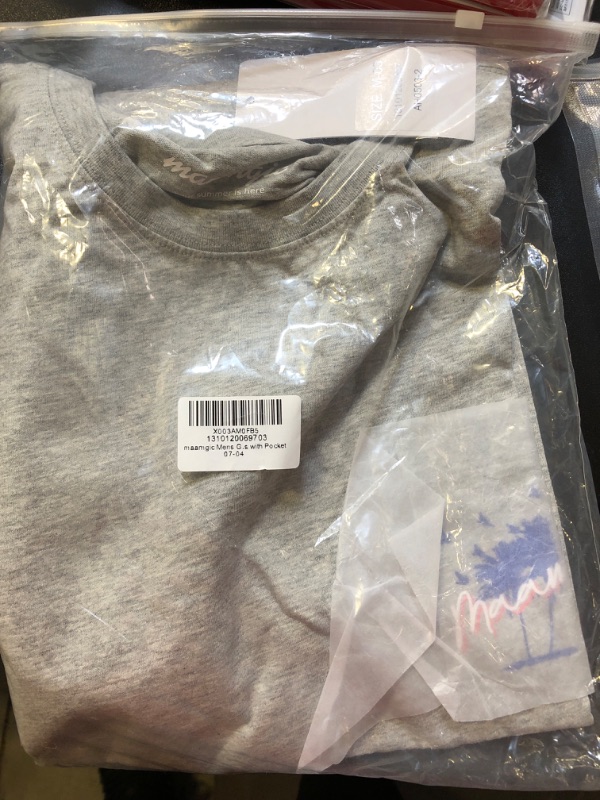 Photo 1 of maamgic Mens Graphic T-Shirts Soft Cooling Touch Tees with Pocket
 m 