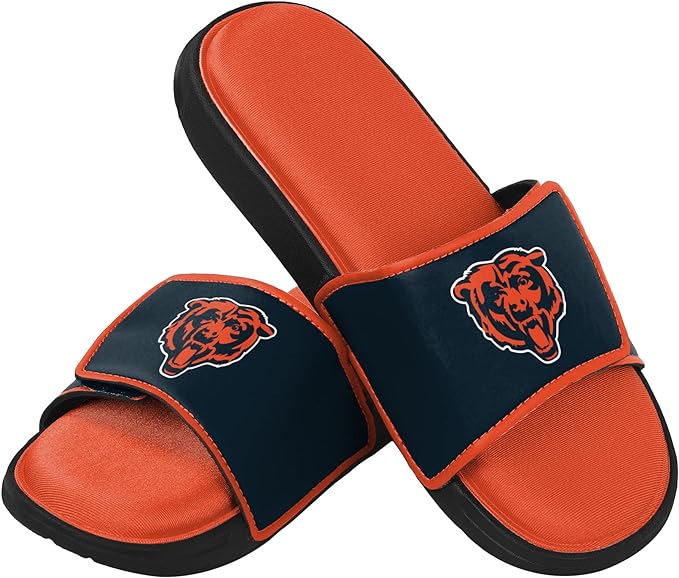 Photo 1 of FOCO Chicago Bears NFL Mens Foam Sport Slide -xL
 