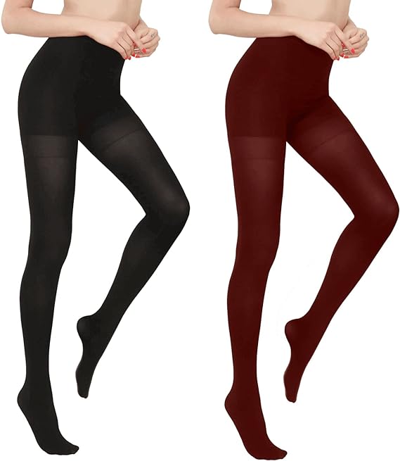 Photo 1 of Womens Opaque Slimming Tights -High Waist Tummy Compression Pantyhose with Control Top sizing unknown 
 