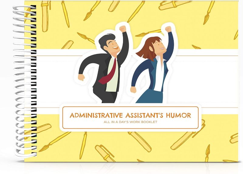 Photo 1 of Accountant Gift - Administrative Assistant Gifts. All in a Day´s Edition Booklet - The Perfect Idea for a Present to Recognize Every Professional Work - Comes with a Matching Card and Funny Stickers
 