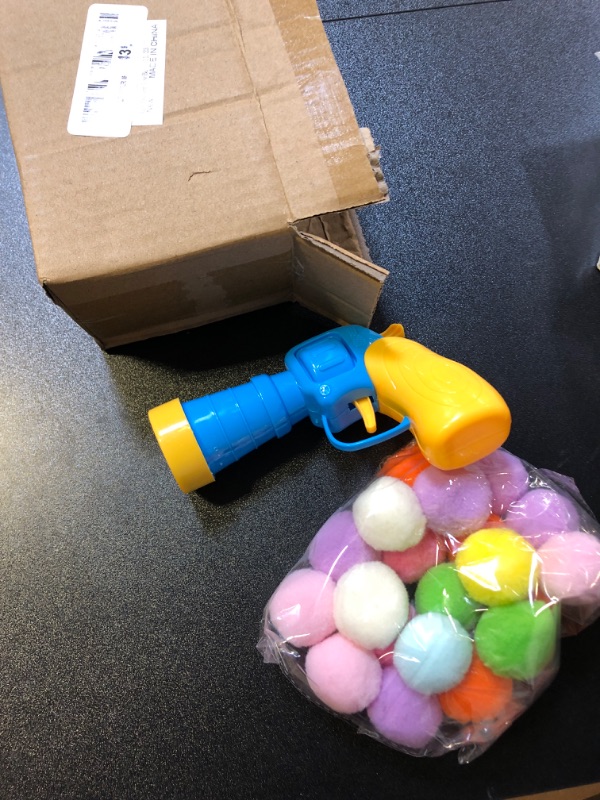 Photo 2 of Cat Ball Toy Launcher Gun, Cat Balls Fetch Toy 