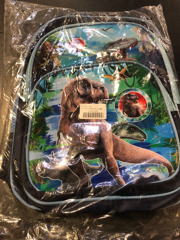Photo 1 of 16.5in kids dinosaur backpack
