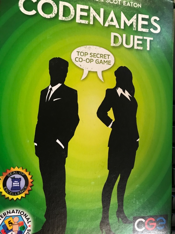 Photo 1 of Czech Games Codenames: Duet - The Two Player Word Deduction Game