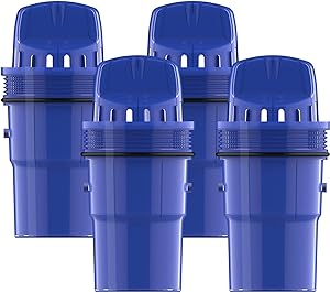 Photo 1 of 4 Packs Pitcher Water Filter Replacement for All PUR®, PUR® Plus Pitcher and Dispenser Filtration Systems, CRF950Z, PPF951K™, PPF900Z™, NSF Certified, AQUA CREST