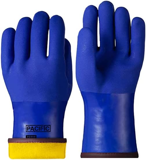 Photo 1 of 
PACIFIC PPE PVC Thermal Insulated Freezer Gloves for Men and Women, Winter Work, Chemical & Oil Resistant, Chemical Resistant Gloves, X-Large