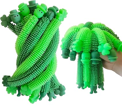 Photo 1 of 36 Pack St Patrick's Day Stretchy Strings Sensory Fidget Toys Pack,Autism Toys Great for Kids Treat Bags Gifts Stress Relief Party Favors,St Patrick's Day Party Decorations (St Patrick's Day)
Brand: Holydeck