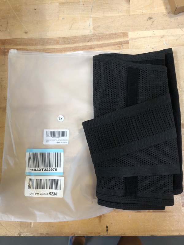 Photo 1 of ABDOMINAL BINDER (BLACK, XL)