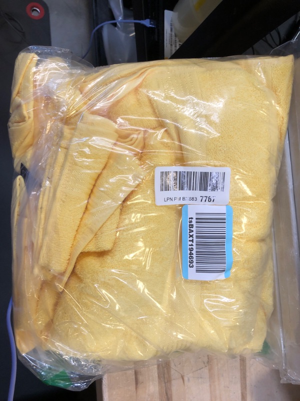 Photo 1 of 2 PACK YELLOW TOWELS 