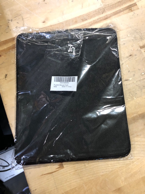 Photo 1 of 3 PCS MOUSE PADS BLACK