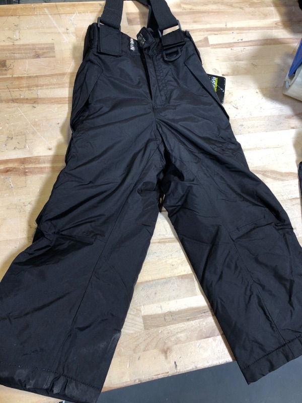 Photo 1 of JUNIOR SUSPENDER PANTS BLACK SIZE 4