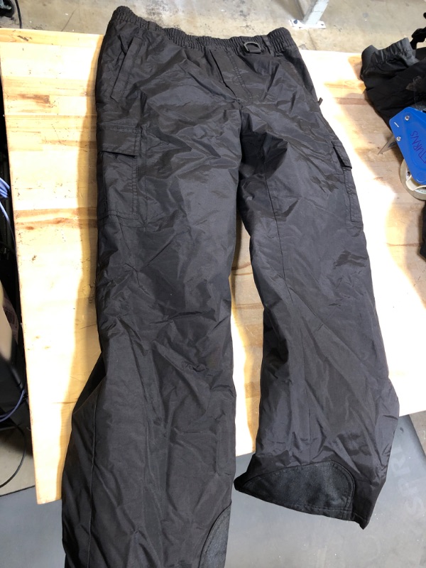 Photo 1 of JUNIORS CARGO PANTS BLACK SIZE 14