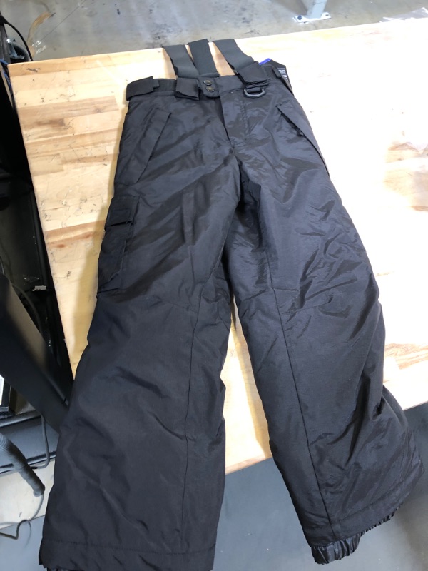 Photo 1 of JUNIOR SUSPENDER PANTS BLACK SIZE 8