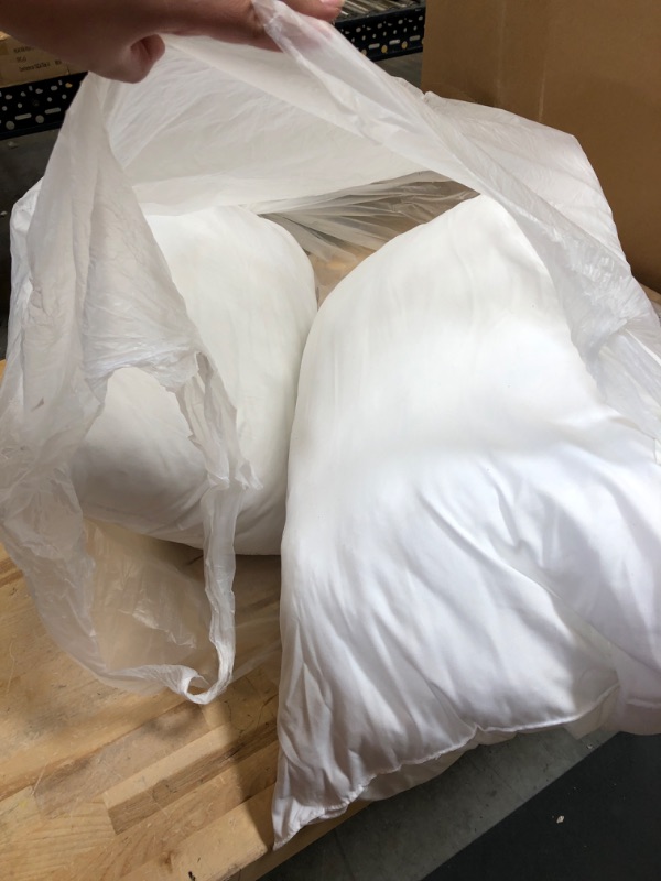 Photo 1 of 2 PCK PILLOWS WHITE 