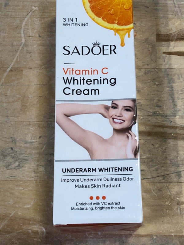 Photo 2 of 2 X Sadoer Vitamin C Whitening Cream 3 in 1 (2 Ct) 50g Expire 12/2026
