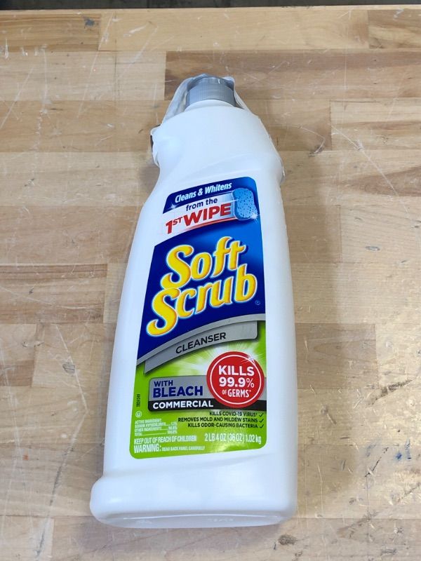 Photo 1 of Soft Scrub 36 oz. Cleanser with Bleach