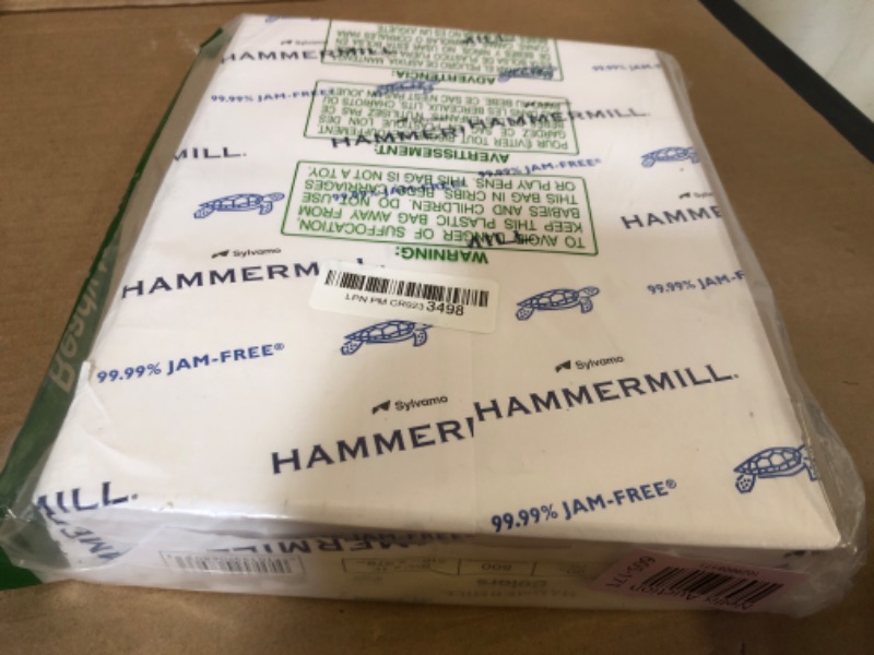 Photo 1 of Hammermill Colored Paper, Cream Printer Paper, 8.5 x 11-10 Ream  