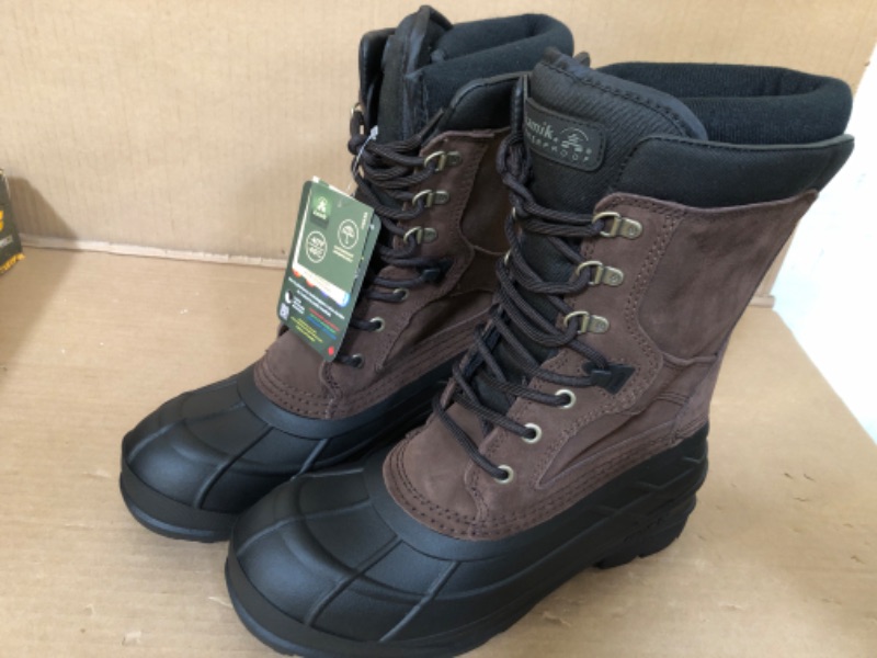 Photo 1 of Kamik Men's Nationplus Winter Boots in Brown US Mens Size  10
