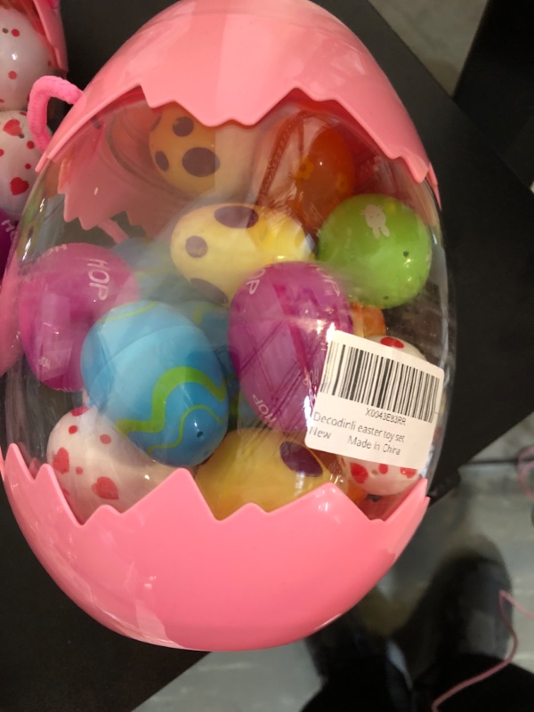 Photo 1 of 18 Ans Easter Egg DIY Toys Children's Bunny Chickens Bubble Fun Colourful Twister Set 2 Ans
