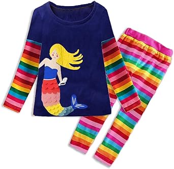 Photo 1 of VIKITA girls clothes toddler outfits - little kids shirts & leggings winter fashion clothing sets, cute birthday gifts Sz 6Y
