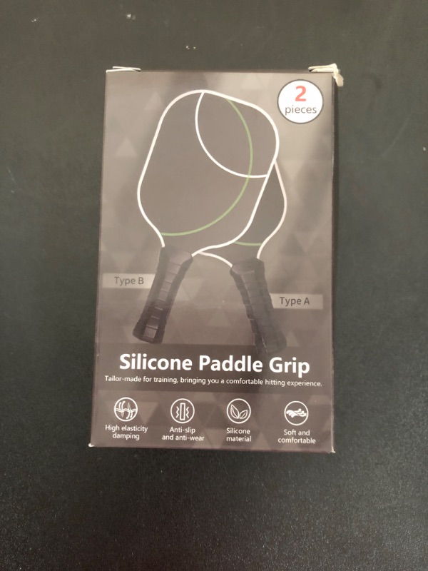 Photo 1 of 2 Pack Silicone Pickleball Paddles Handle Grip Warp BLD-GRIP-TYPE A