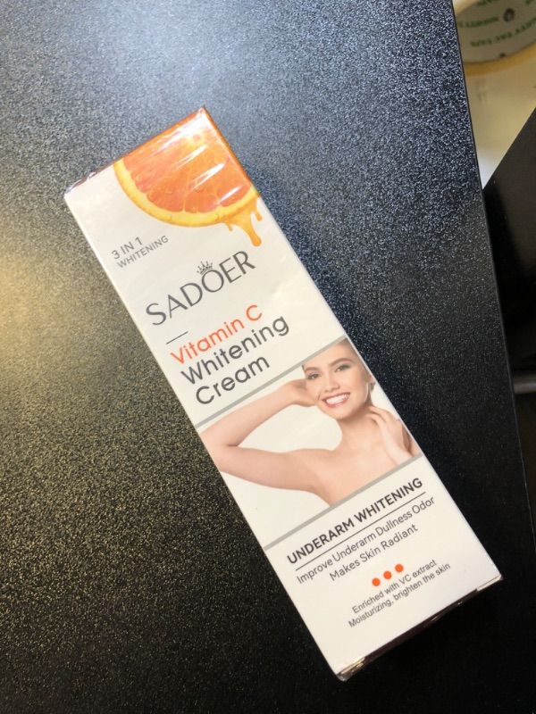 Photo 2 of  Sadoer Vitamin C Whitening Cream 3 in 1 (2 Ct) 50g Expire 12/2026
  