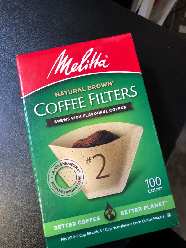 Photo 2 of Melitta #2 Cone Coffee Filter expired 2023