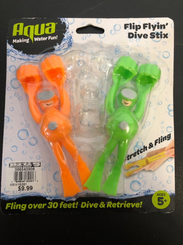 Photo 1 of 2Pieces Aqua Flip Flyin' Dive Stix