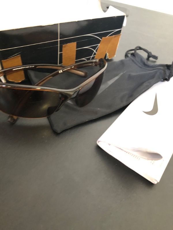 Photo 1 of Brown Nike Skylon Sport Polarized Lenses Sunglasses EVO 630
