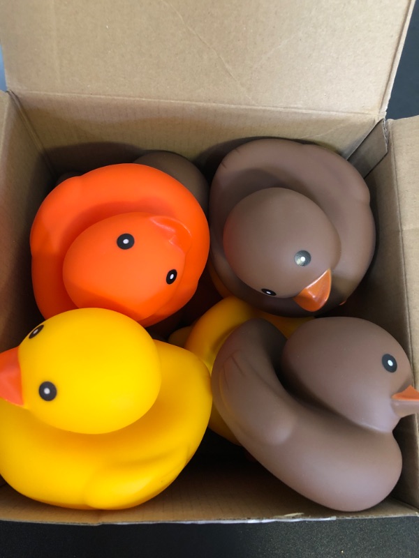 Photo 1 of 12Pcs Assorted Rubber Ducks 