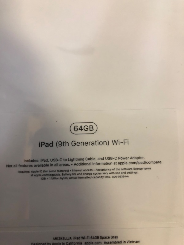 Photo 6 of Apple 2021 10.2-inch iPad (Wi-Fi, 64GB) - Space Gray WiFi 64GB Space Gray