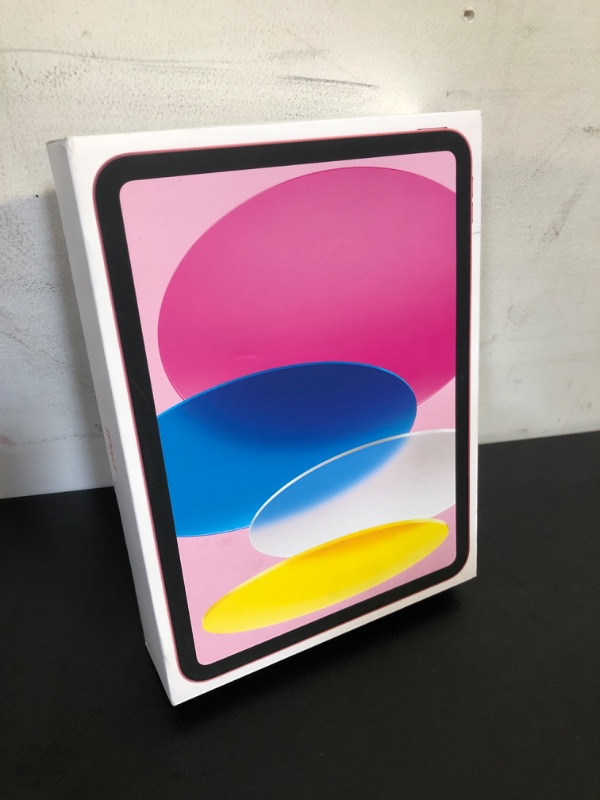 Photo 2 of Apple iPad (10th Generation): with A14 Bionic chip, 10.9-inch Liquid Retina Display, 256GB, Wi-Fi 6, 12MP front/12MP Back Camera, Touch ID, All-Day Battery Life – Pink WiFi 256GB Pink without AppleCare+