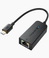 Photo 1 of Cable Matters Plug & Play USB to Ethernet Adapter (USB 3.0 to Gigabit Ethernet) & Plug & Play USB C to Ethernet Adapter (Thunderbolt to Ethernet Adapter, Gigabit Ethernet to USB C) in Black