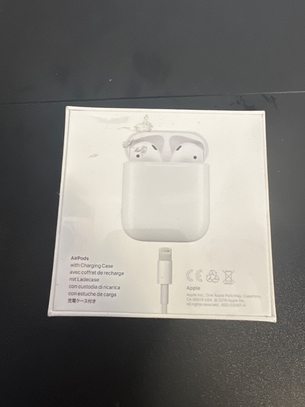 Photo 4 of Apple AirPods with Charging Case (Latest Model)