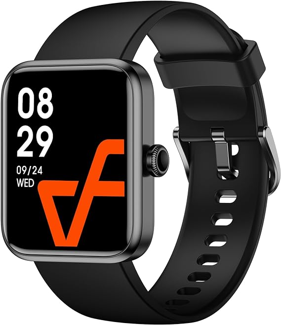 Photo 1 of Imzuc Smart Watch for Women Men, Fitness Tracker Watch with Heart Rate Monitor, Sleep, SpO2 Tracker, 5ATM Waterproof Smartwatch Sports Watch Compatible with Android iOS Phones Step Calories Counter Black