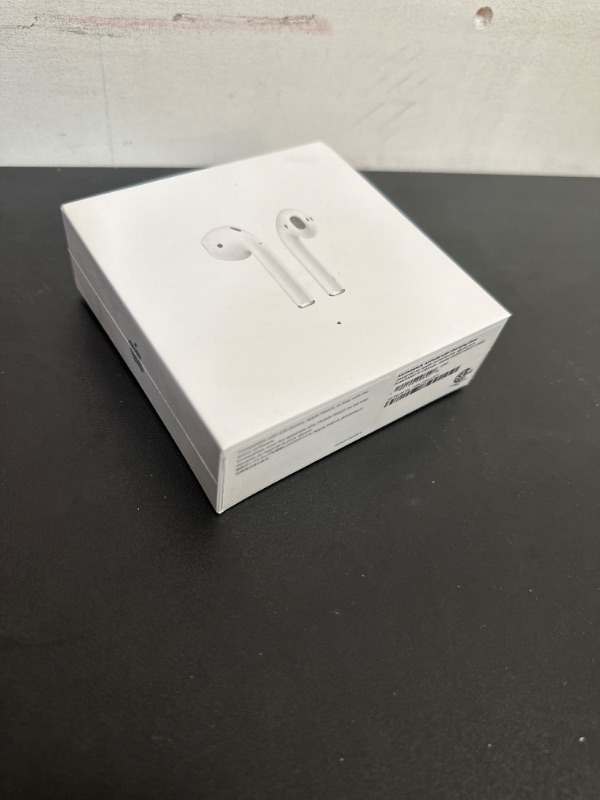 Photo 2 of Apple AirPods with Charging Case -- 2019 -- FACTORY SEALED 