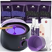 Photo 1 of BLITZWAX Waxing Kit for Women Men Digital Wax Kit Suitable for Sensitive Skin/Brazilian/Full Body/Bikini/Hair Removal Hard Wax Kit