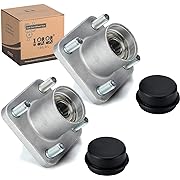 Photo 1 of 10L0L Golf Cart Front Wheel Hub Assembly with Hub Bearing/Oil Seal/Dust Cover for Club Car DS&Precedent 2003-up, OEM# 102357701(Pack of 2)