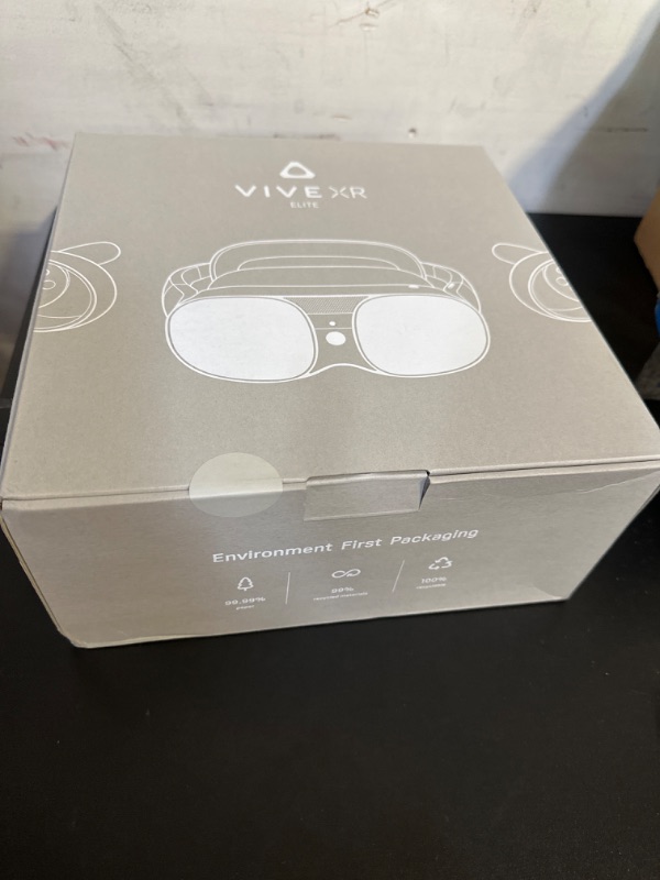 Photo 2 of HTC Vive XR Elite Virtual Reality Headset + Controllers Full System***FACTORY SEALED
